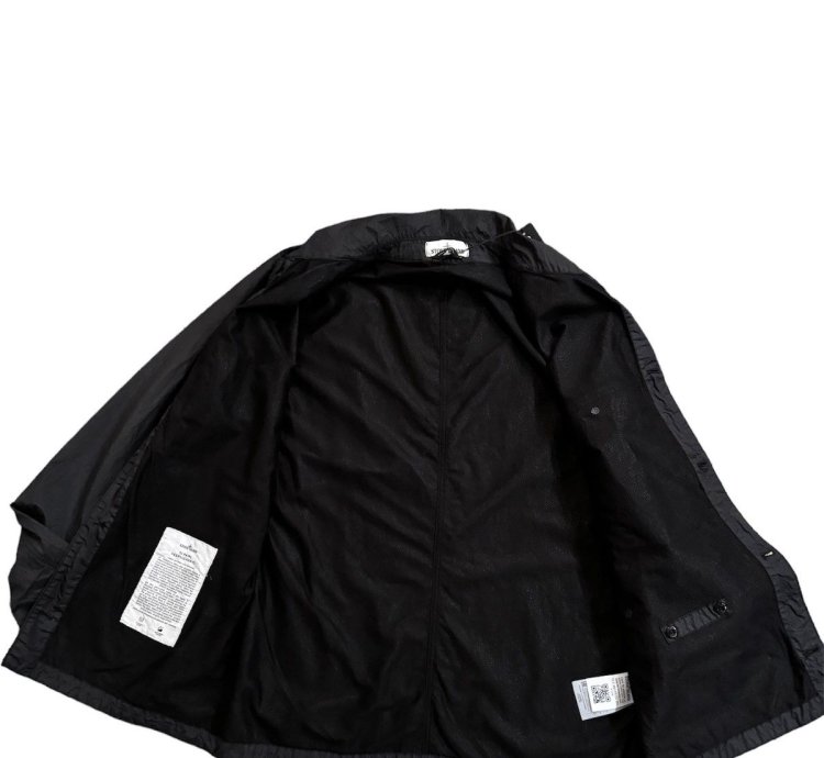 650 Stone Island Nylon Seersucker-tc Jacket Si Nylon Jacket