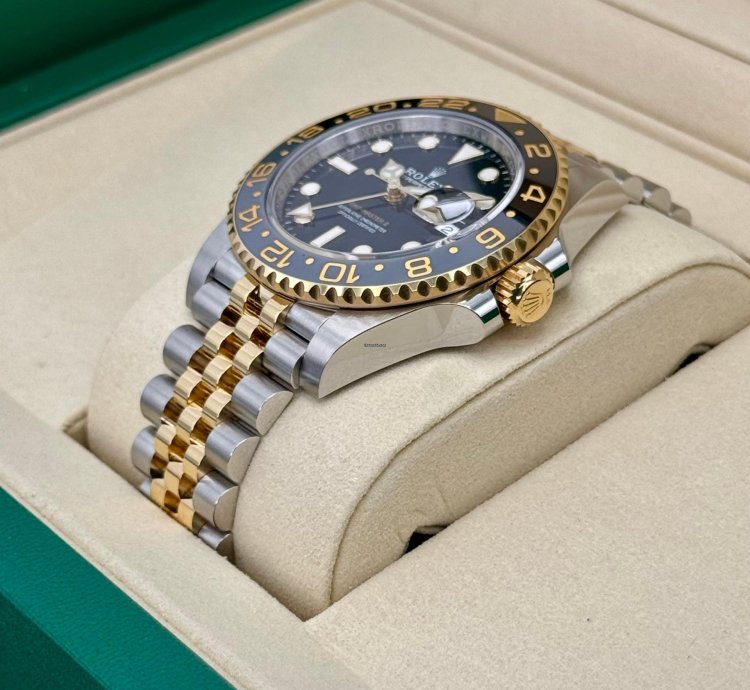 Rolex Gmt-master Ii New 2025 Gmt-master Ii 40mm 126713grnr Two-tone Jubilee Black Dial