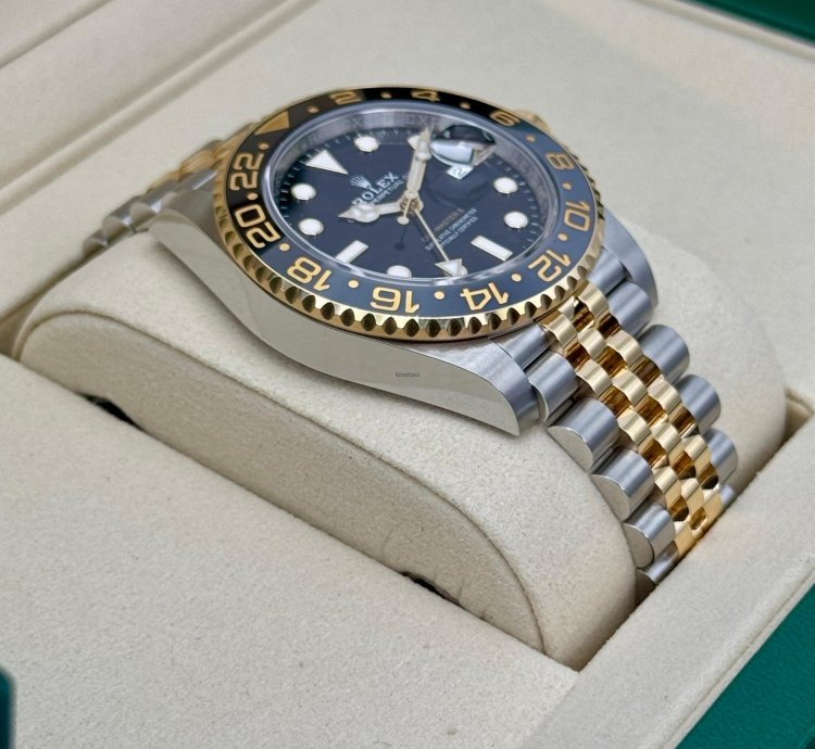 Rolex Gmt-master Ii New 2025 Gmt-master Ii 40mm 126713grnr Two-tone Jubilee Black Dial