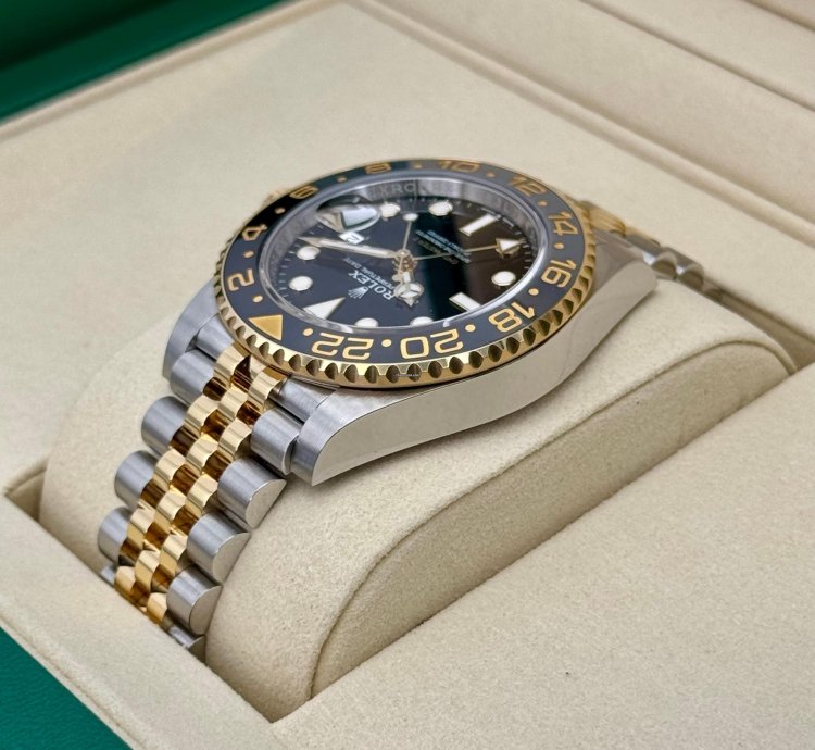 Rolex Gmt-master Ii New 2025 Gmt-master Ii 40mm 126713grnr Two-tone Jubilee Black Dial
