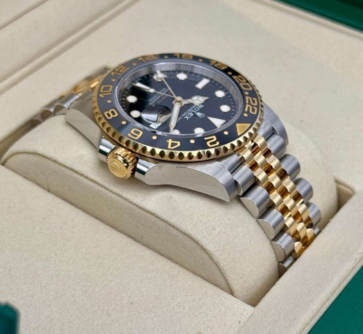 Rolex Gmt-master Ii New 2025 Gmt-master Ii 40mm 126713grnr Two-tone Jubilee Black Dial