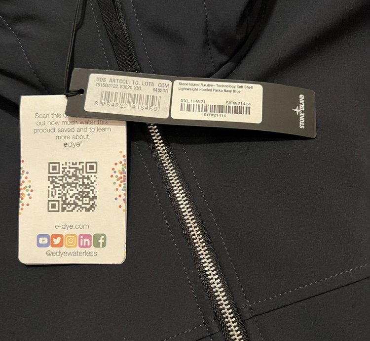 650 Stone Island Soft Shell- Dye Tech Jacket Si Jacket