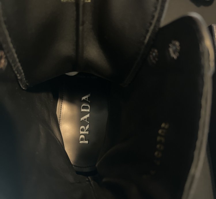 Monolith Leather And Nylon Fabric Boots