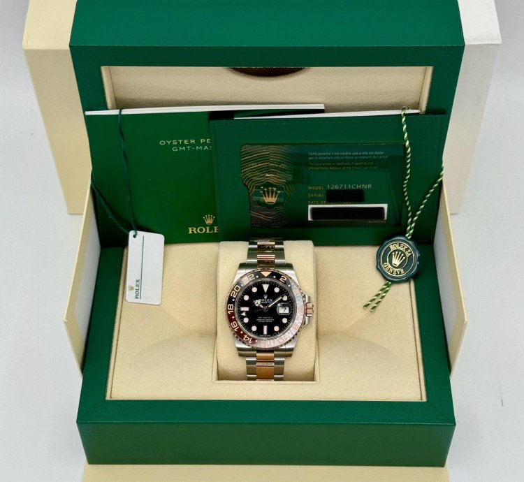 Rolex Gmt-master Ii New 2025 Gmt-master Ii Rootbeer 40mm 126711chnr Black Dial