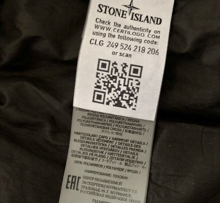 731540723 Stone Island Garment Dyed Crinkle Reps Down Jacket