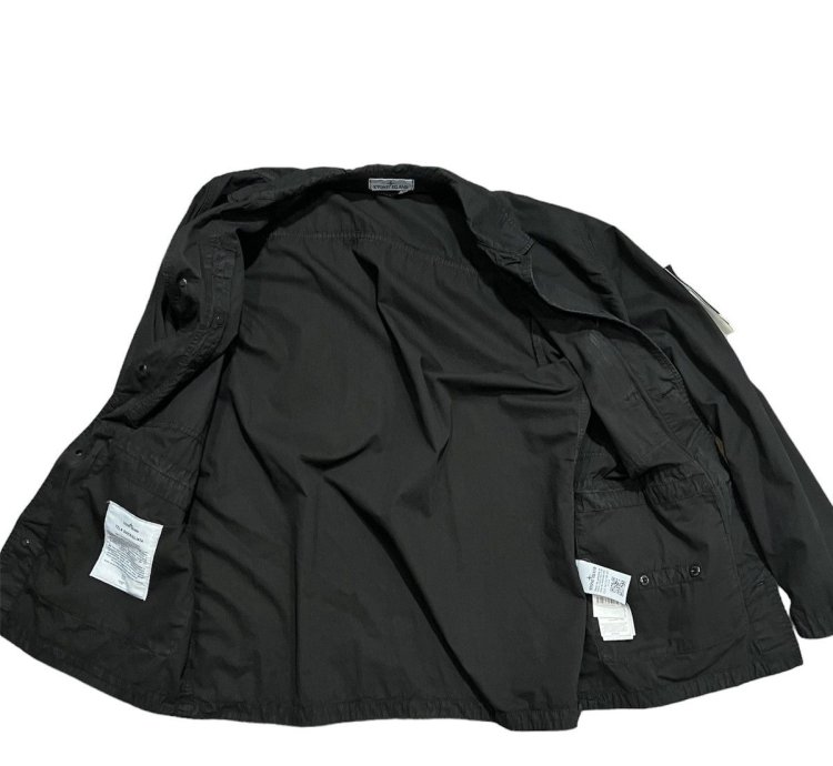 750 Stone Island Canvas 3 Pocket Tela Smerigliata Jacket