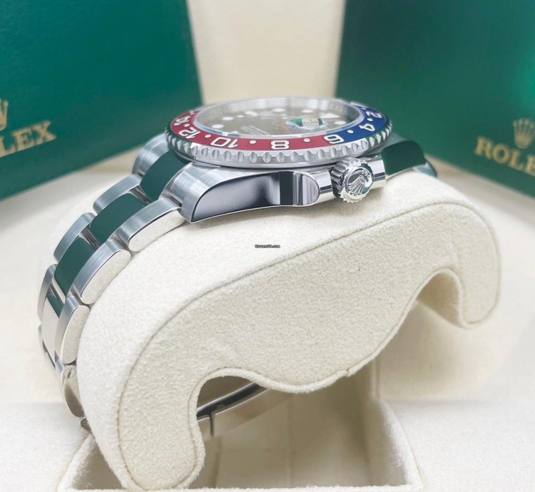 Rolex Gmt-master Ii New Gmt-master Ii 126710blro Pepsi Oyster Bracelet 40mm Stainless Steel