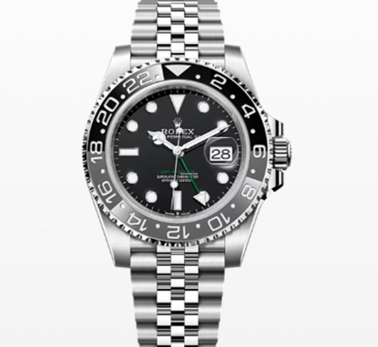 Rolex Gmt-master Ii New Gmt-master Ii 126710grnr Black Bruce Wayne Stainless Steel Jubilee Bracelet 2024