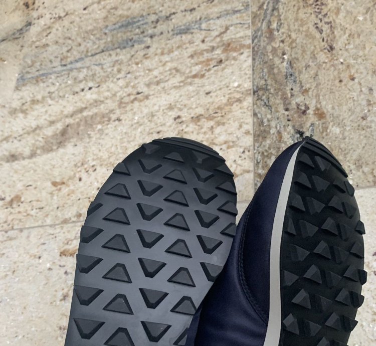Navy Low Top Trainer
