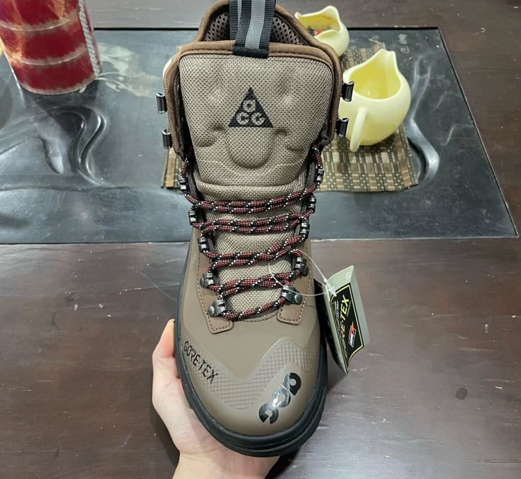 Nike Acg Air Zoom Gaiadome Gore-tex Trails End Brown