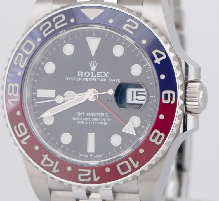 Rolex Gmt-master Ii New Old Stock Papers Rolex Gmt-master Ii 126710 Blro 40mm Pepsi Jubilee Box