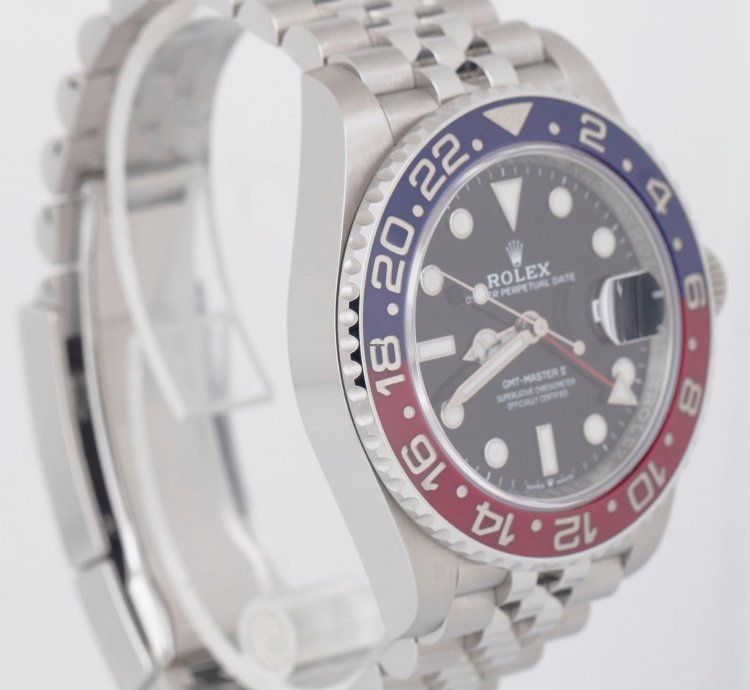 Rolex Gmt-master Ii New Old Stock Papers Rolex Gmt-master Ii 126710 Blro 40mm Pepsi Jubilee Box
