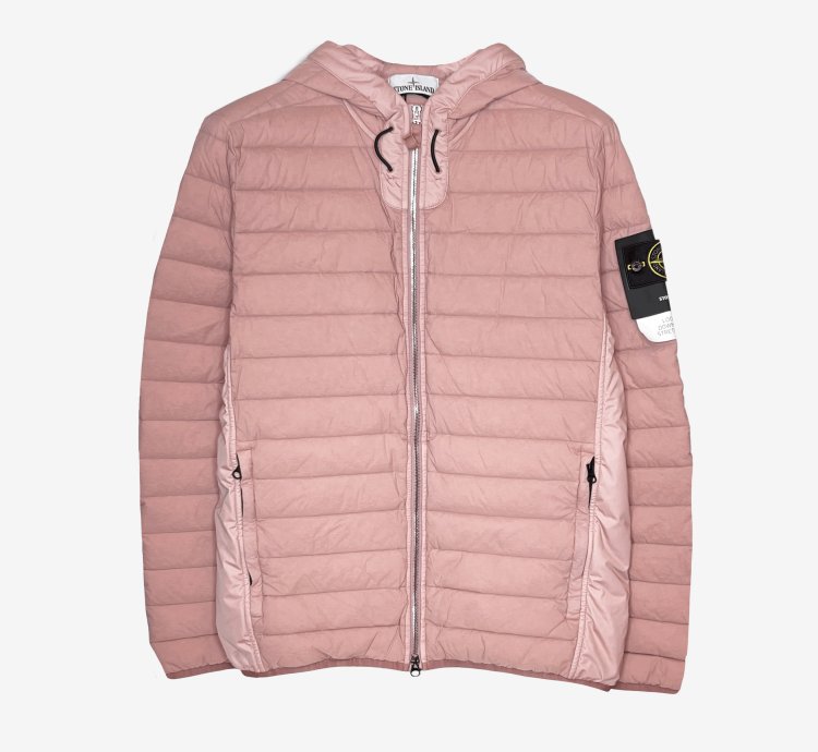 895 Stone Island Rose Pink Puffer Jacket