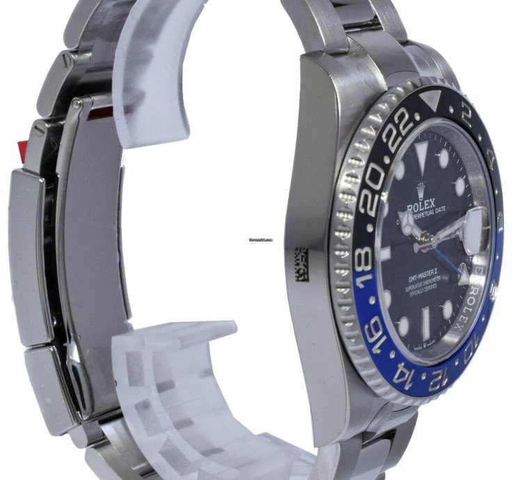 Rolex Gmt-master Ii New Rolex Gmt-master Ii Black Blue Mens Ceramic Oyster Steel 22 126710
