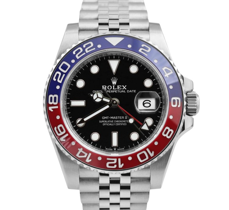 Rolex Gmt-master Ii Nos Nov 2023 Papers Rolex Gmt-master Ii Pepsi Jubilee 40mm 126710 Blro Box