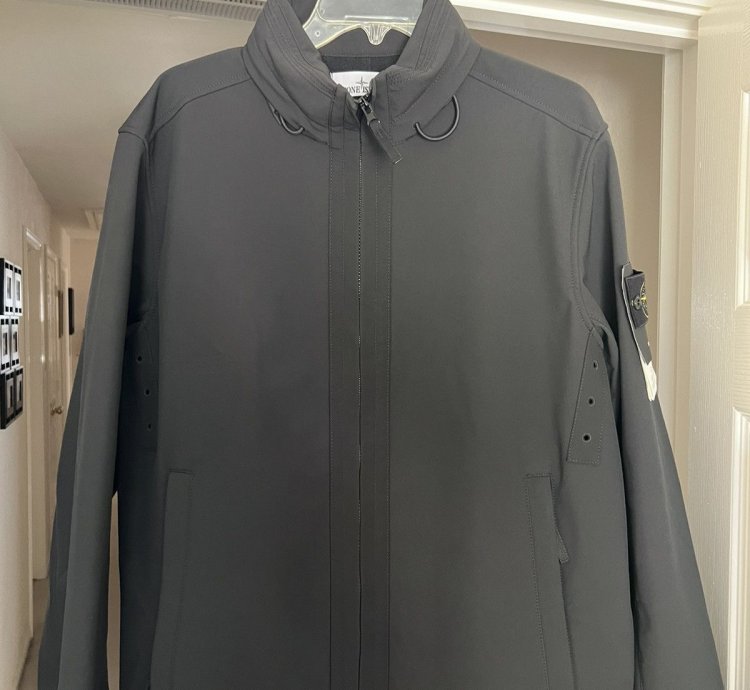Black Field Jacket Hood
