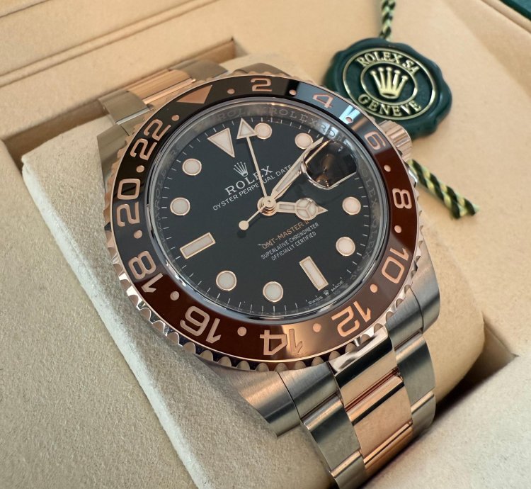 Rolex Gmt-master Ii Oyster 40mm Oystersteel And Everose Gold 2025 Unworn