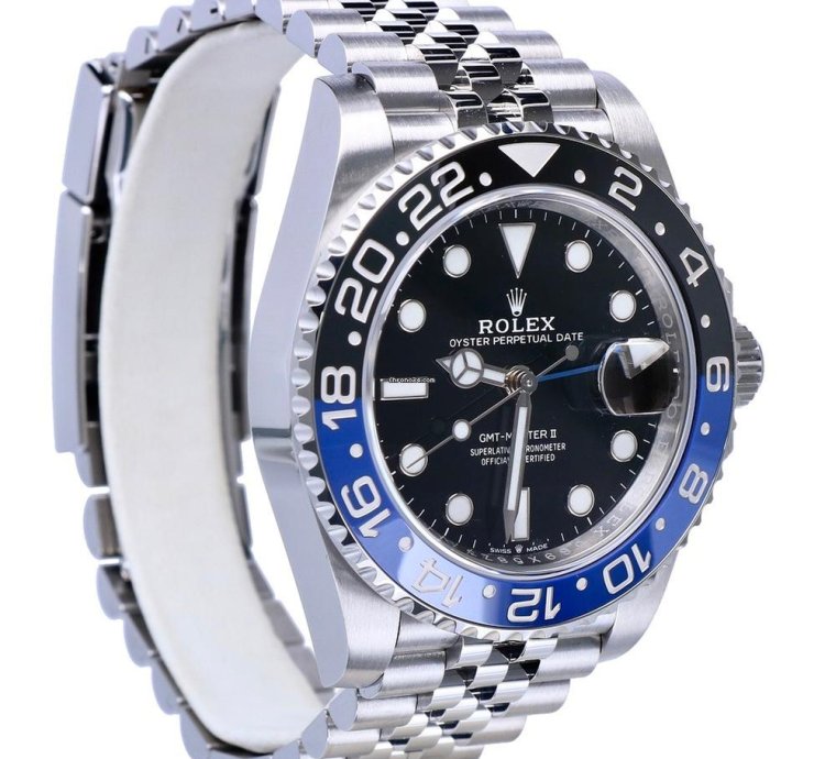 Rolex Gmt-master Ii Oyster Gmt-master Ii Jubilee Steel Batman 40 Mm Unworn 2025
