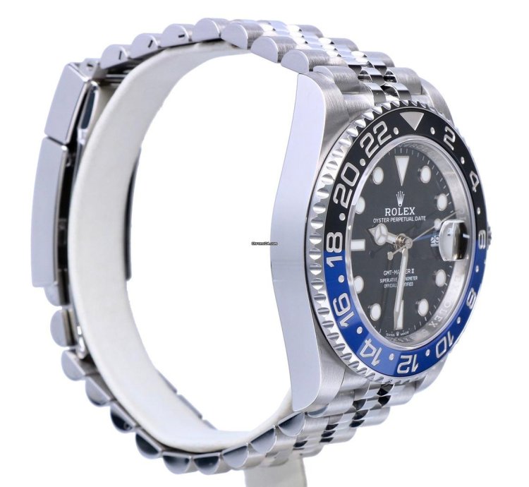 Rolex Gmt-master Ii Oyster Gmt-master Ii Jubilee Steel Batman 40 Mm Unworn 2025