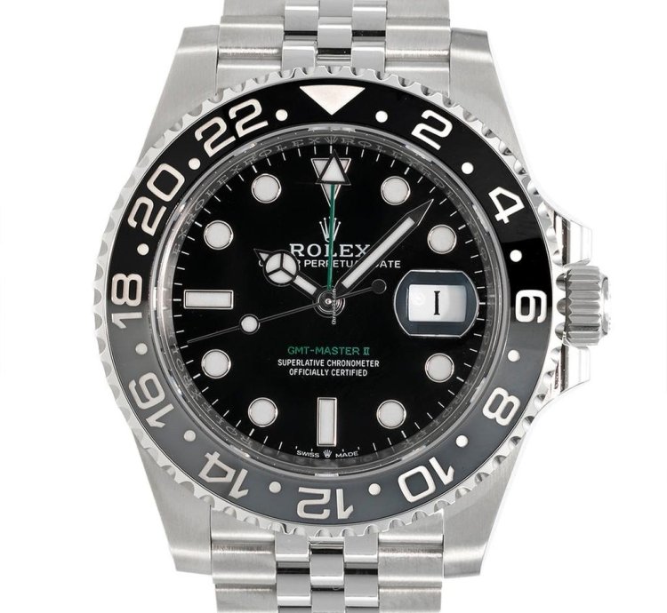 Rolex Gmt-master Ii Oyster Perpetual Gmt-master Ii Bruce Wayne Ref 126710grnr