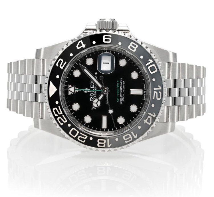 Rolex Gmt-master Ii Oyster Perpetual Gmt-master Ii Bruce Wayne Ref 126710grnr