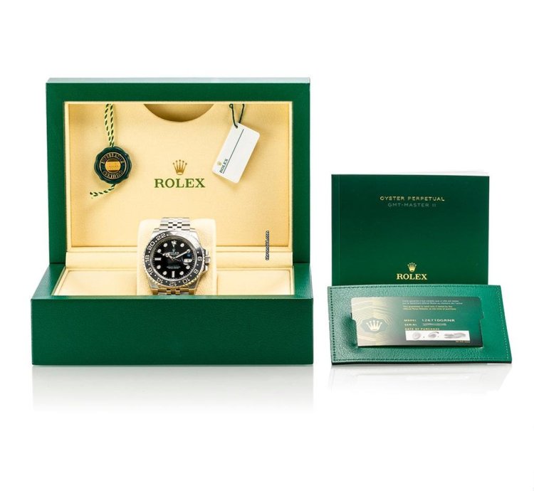 Rolex Gmt-master Ii Oyster Perpetual Gmt-master Ii Bruce Wayne Ref 126710grnr