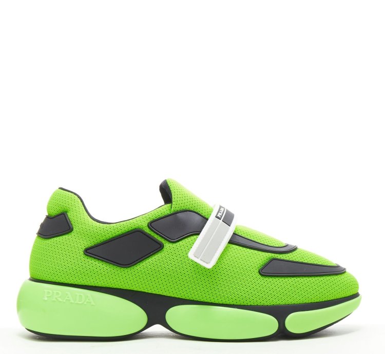 New Cloudbust Neon Green Sneakers Eu36 Us6 Tgas B00850