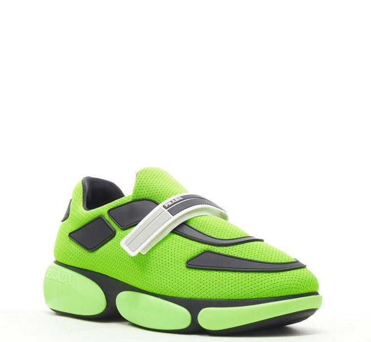 New Cloudbust Neon Green Sneakers Eu36 Us6 Tgas B00850