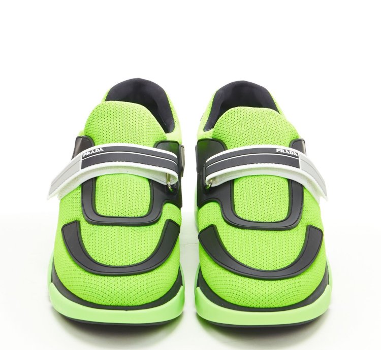 New Cloudbust Neon Green Sneakers Eu36 Us6 Tgas B00850