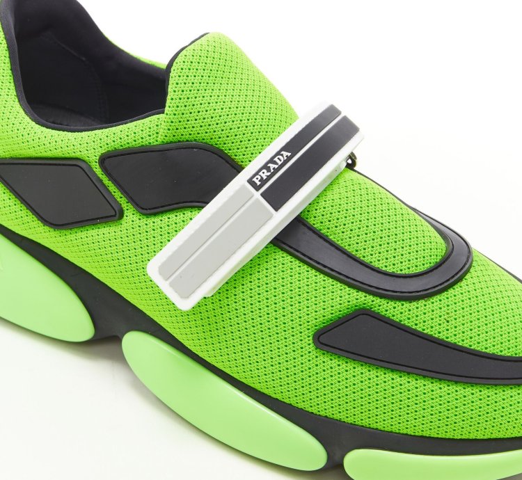 New Cloudbust Neon Green Sneakers Eu36 Us6 Tgas B00850