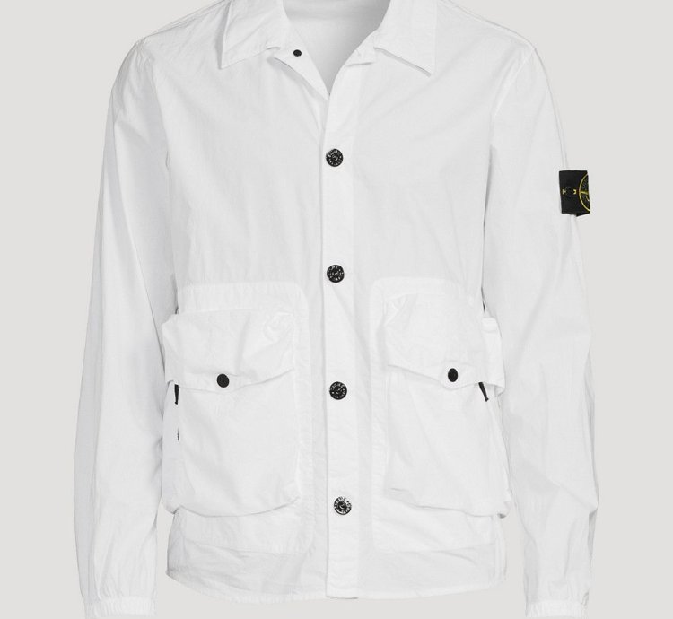 Bnwt Ss22 Stone Island Paracadute Overshirt Sz