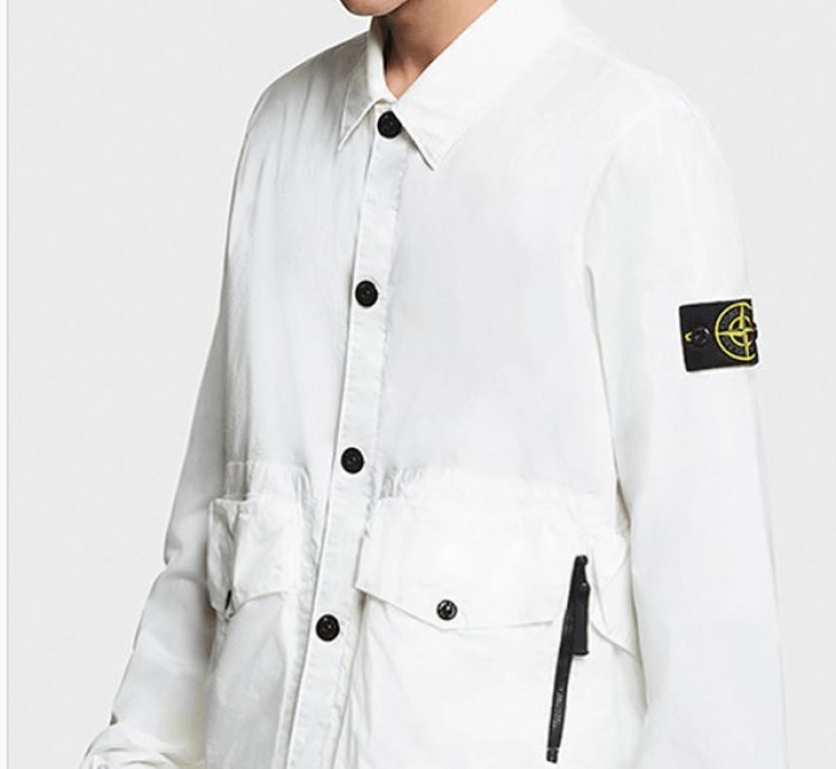 Bnwt Ss22 Stone Island Paracadute Overshirt Sz