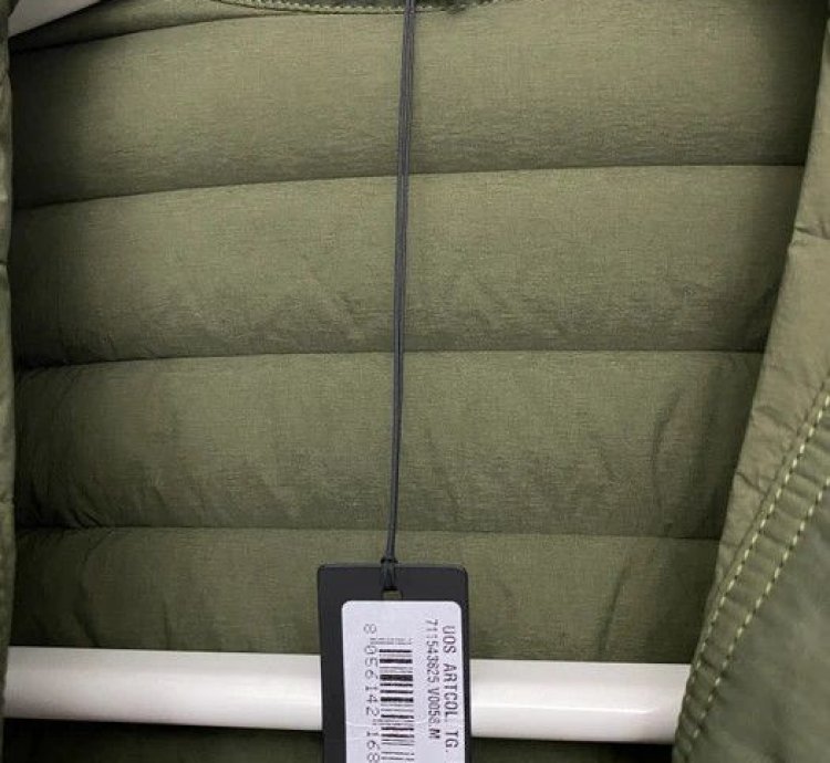 Bnwt Stone Island Down Jacket Loom Woven Chambers Nylon