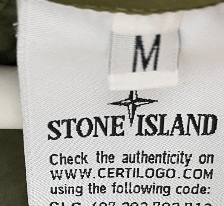 Bnwt Stone Island Down Jacket Loom Woven Chambers Nylon
