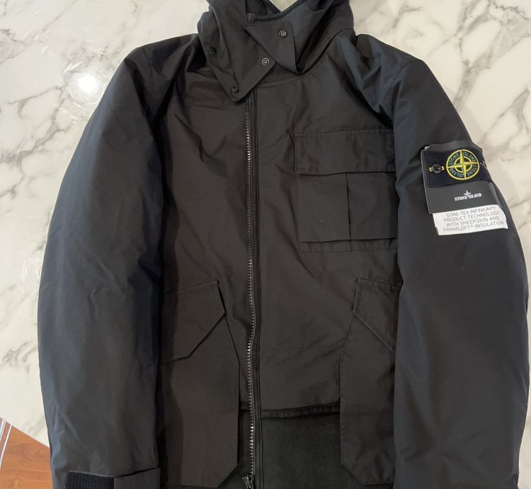 Bnwt Stone Island Gore-tex Primaloft Sheepskin Shearing