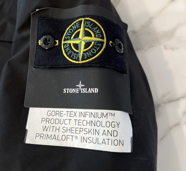 Bnwt Stone Island Gore-tex Primaloft Sheepskin Shearing