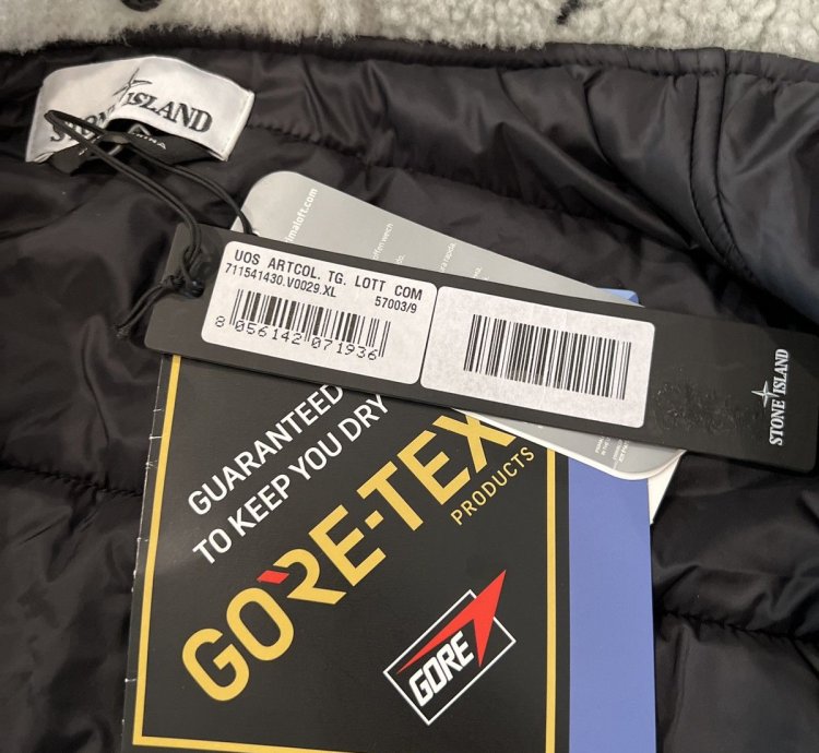 Bnwt Stone Island Gore-tex Primaloft Sheepskin Shearing