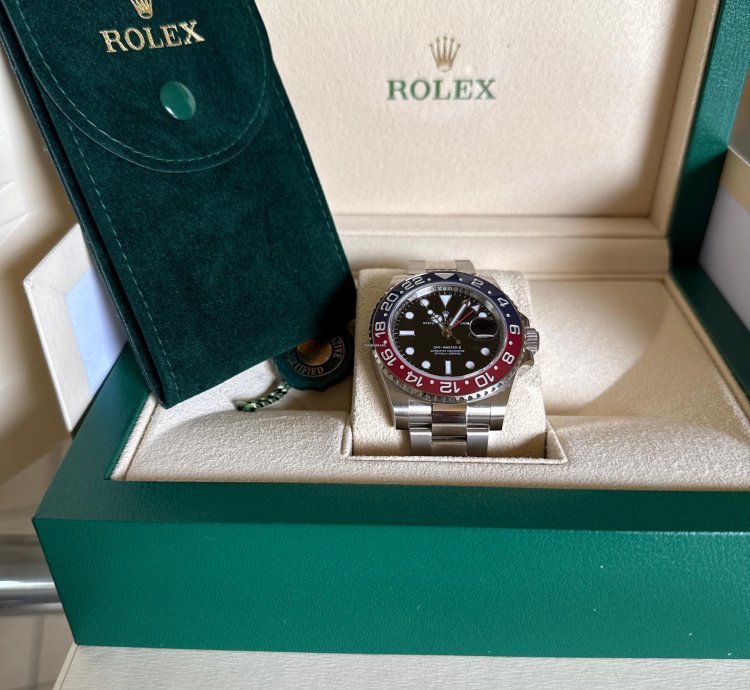 Rolex Gmt-master Ii Pepsi - Full Set - 10 2021 - Bracciale Oyster
