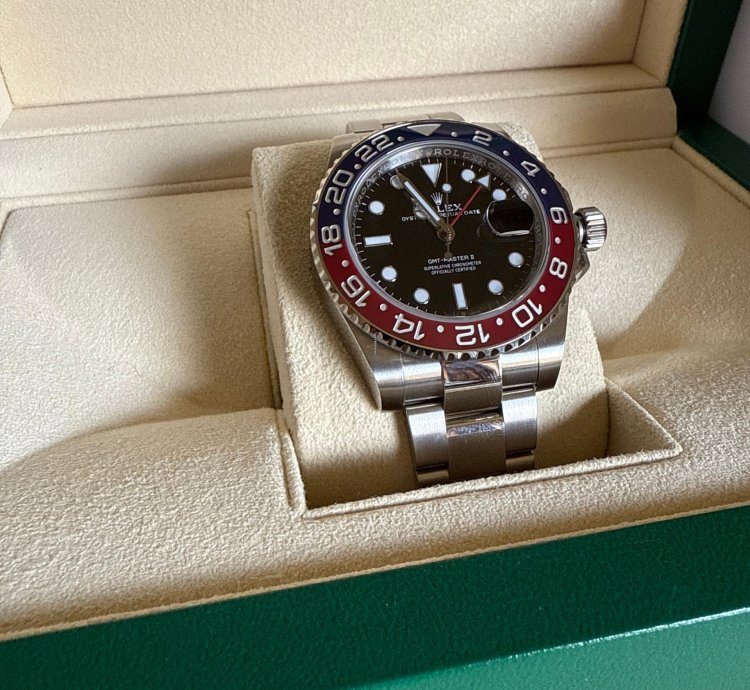 Rolex Gmt-master Ii Pepsi - Full Set - 10 2021 - Bracciale Oyster