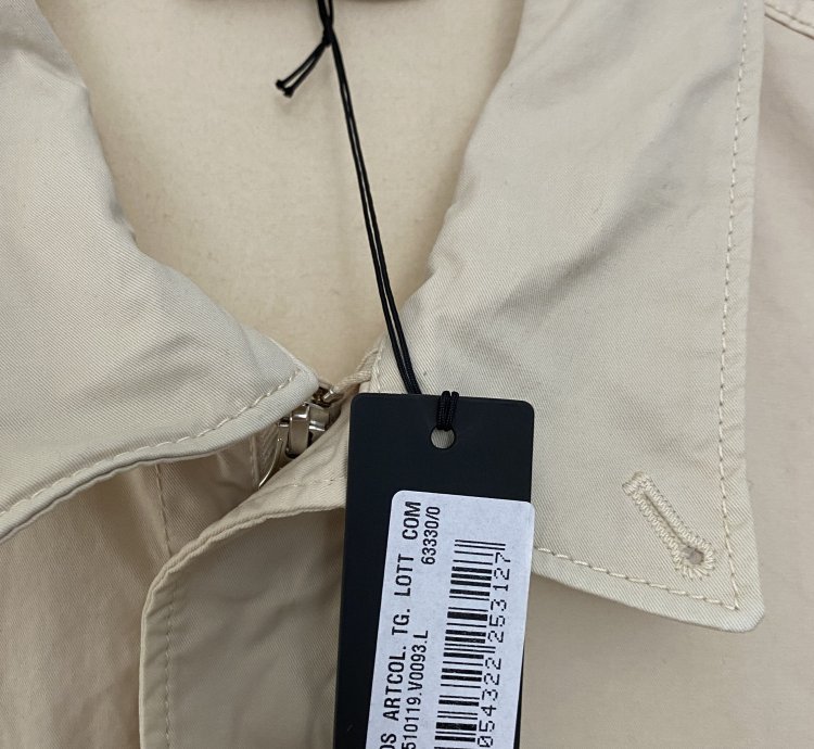 Bnwt Stone Island Stretch Twill Garment Dyed Shirt Jacket