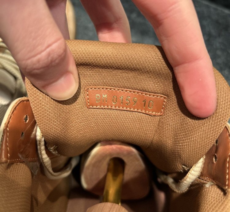 New Louis Vuitton Trainer Brown Tan Size 10lv Rare