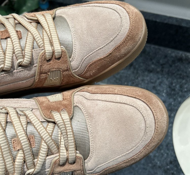 New Louis Vuitton Trainer Brown Tan Size 10lv Rare