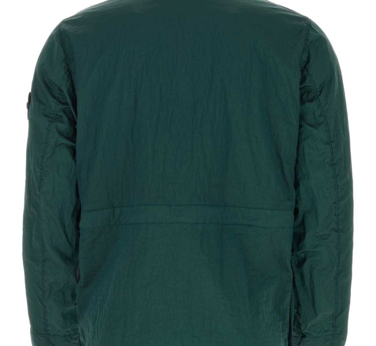 Bottle Green Econyl Windbreaker