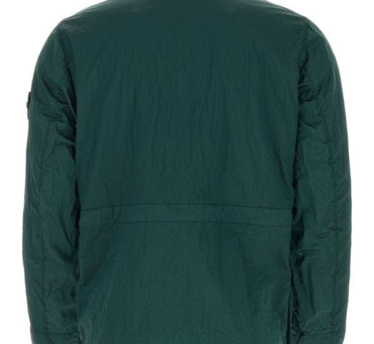 Bottle Green Econyl Windbreaker