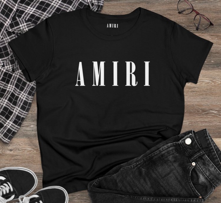 Amiri Core Womens Shirt Softstyle Black Tee S To 2xl