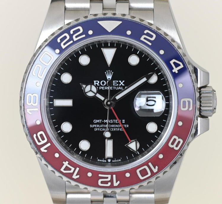 Rolex Gmt-master Ii Pepsi 126710blro Jubilee 2020 Unworn Full Set