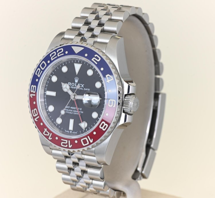 Rolex Gmt-master Ii Pepsi 126710blro Jubilee 2020 Unworn Full Set