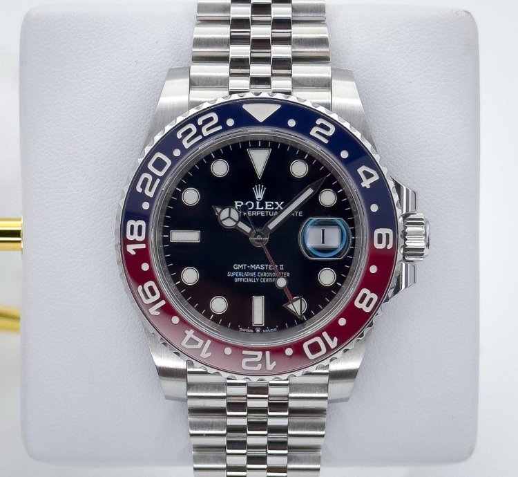 Rolex Gmt-master Ii Pepsi 2024 Mint Full Set Jubilee 126710blro