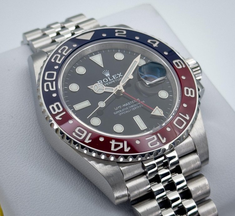 Rolex Gmt-master Ii Pepsi 2024 Mint Full Set Jubilee 126710blro