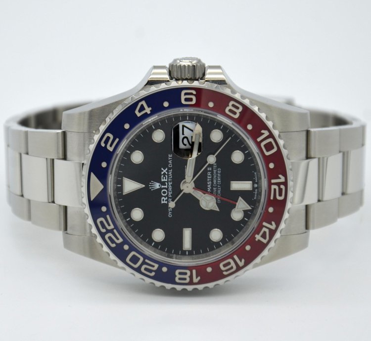 Rolex Gmt-master Ii Pepsi Blue And Black Bezel Automatic